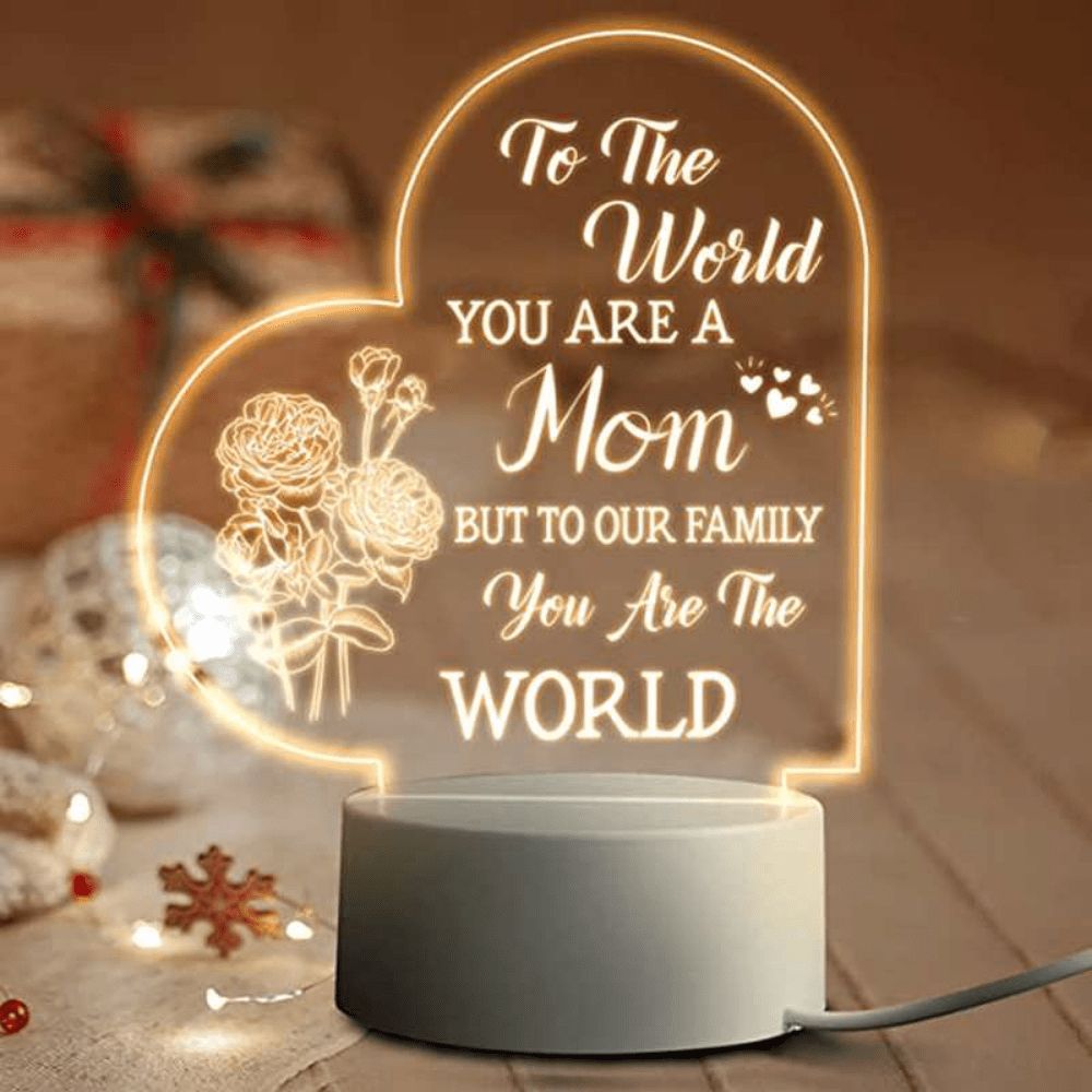 Gifts For Mom Engraved Night Light Mothers Day Gifts From - Temu United  Arab Emirates