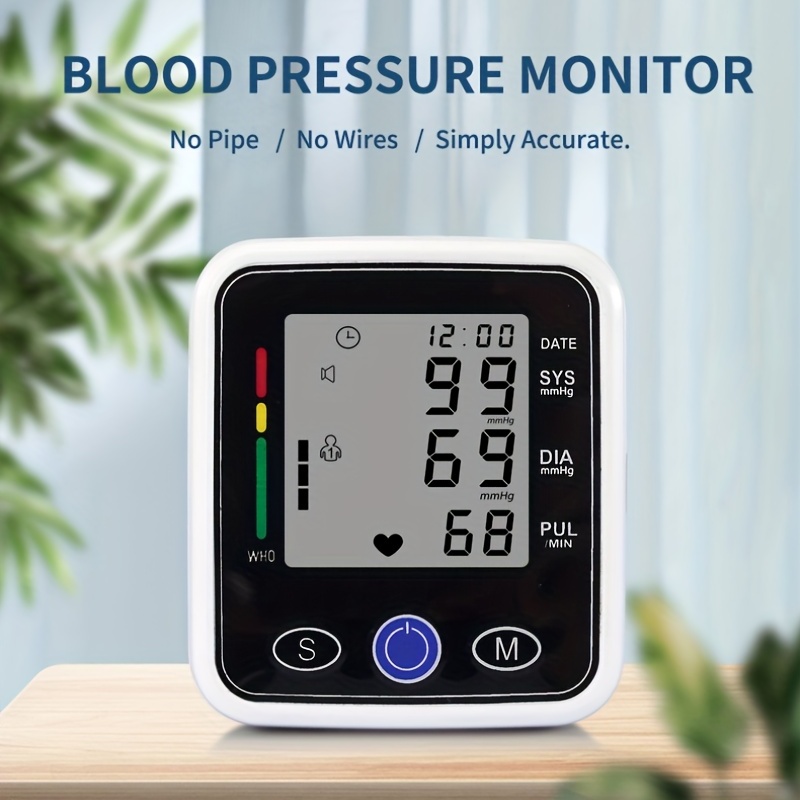 Accurate Blood Pressure Monitoring Made Easy: Wrist Blood - Temu