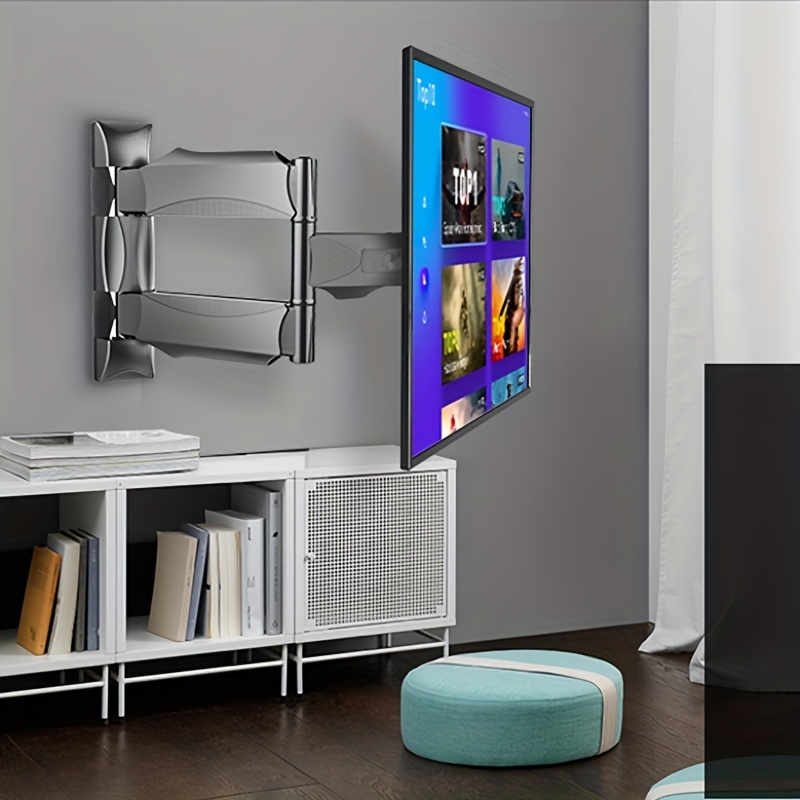  HOME VISION Soporte de pared para TV de movimiento completo para  la mayoría de televisores de 32 a 75 pulgadas de hasta 132 libras, soporte  de TV giratorio e inclinable con