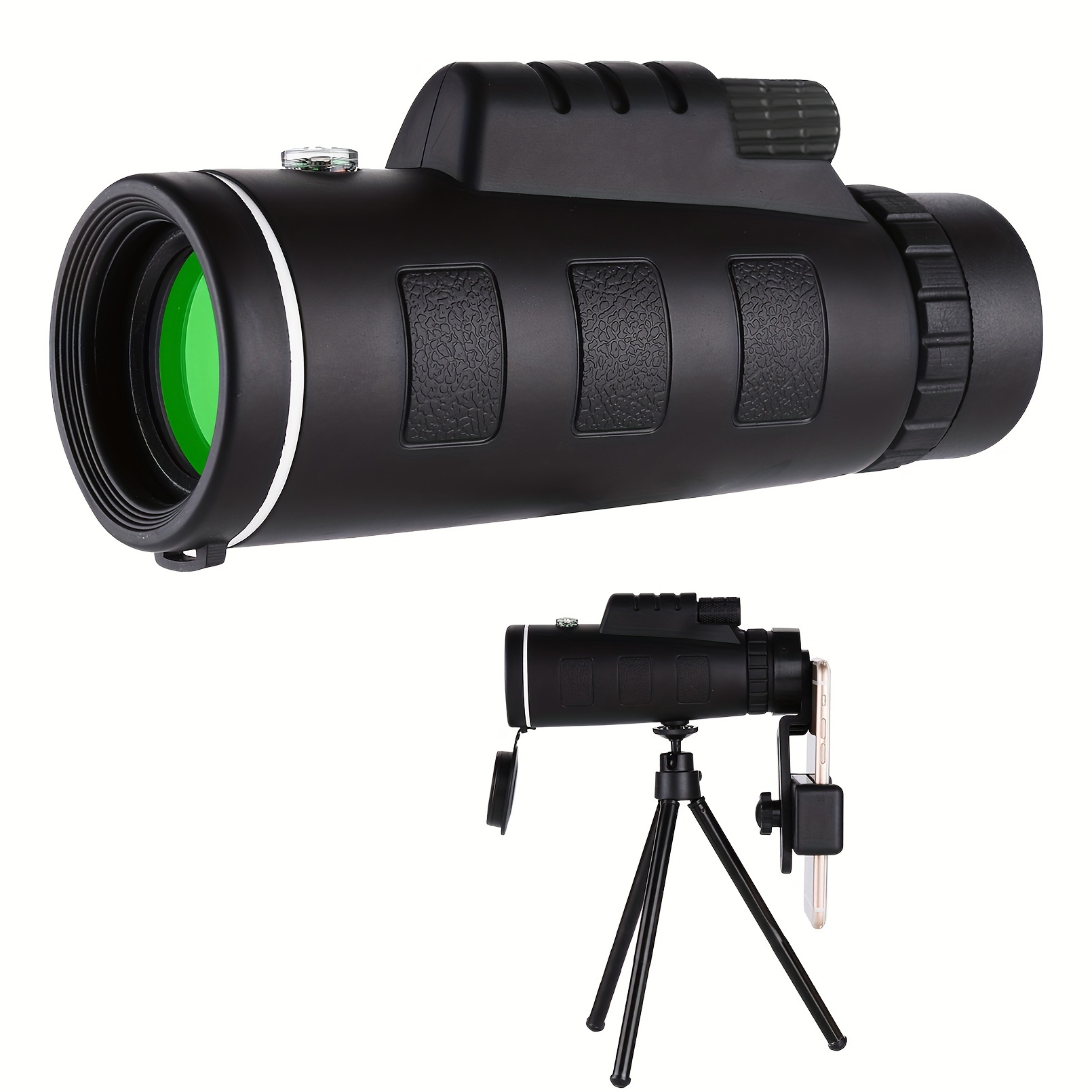 APEXEL-telescopio Monocular de alta potencia, Prisma BAK4 de largo alcance  con trípode, Clip de teléfono para caza y acampada al aire libre, 80x100 -  AliExpress