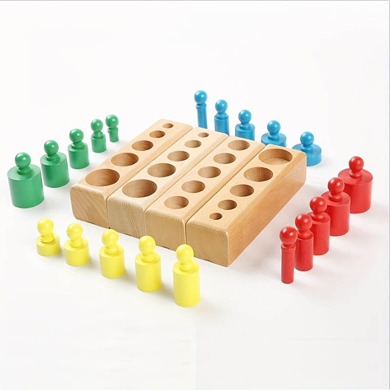 Wooden Classic Montessori Educational Toy Stimulate Creative - Temu