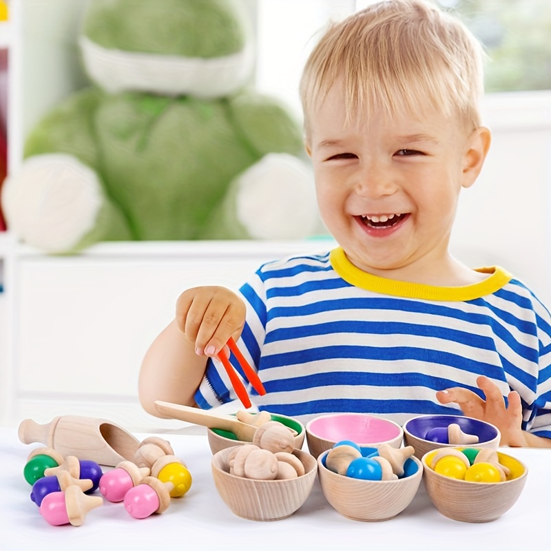 Juguetes Montessori Niños Pequeños 1 2 3 Años Juego Cosecha - Temu