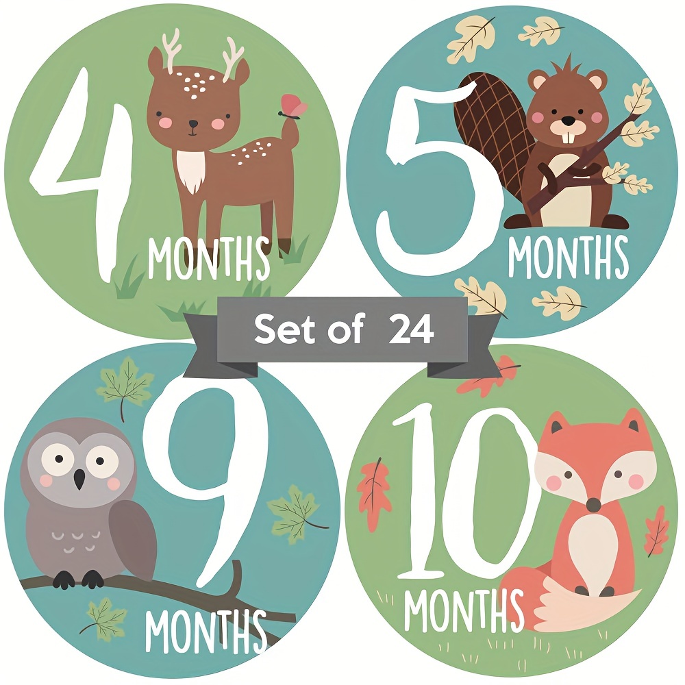 Day and Month Stickers