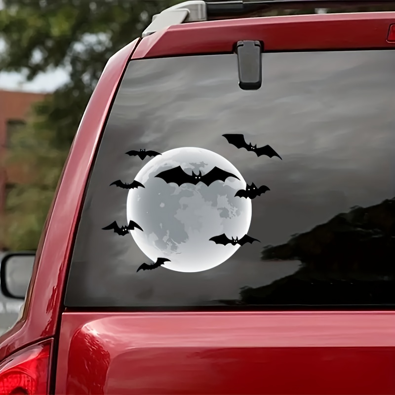  Batman Head Cartoon - Sticker Graphic - Auto, Wall, Laptop,  Cell, Truck Sticker for Windows, Cars, Trucks : Automotive
