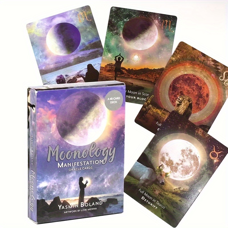 Sblocca Intuizione Carte 'oracolo Moonology: ( Qr Code Pdf - Temu Italy