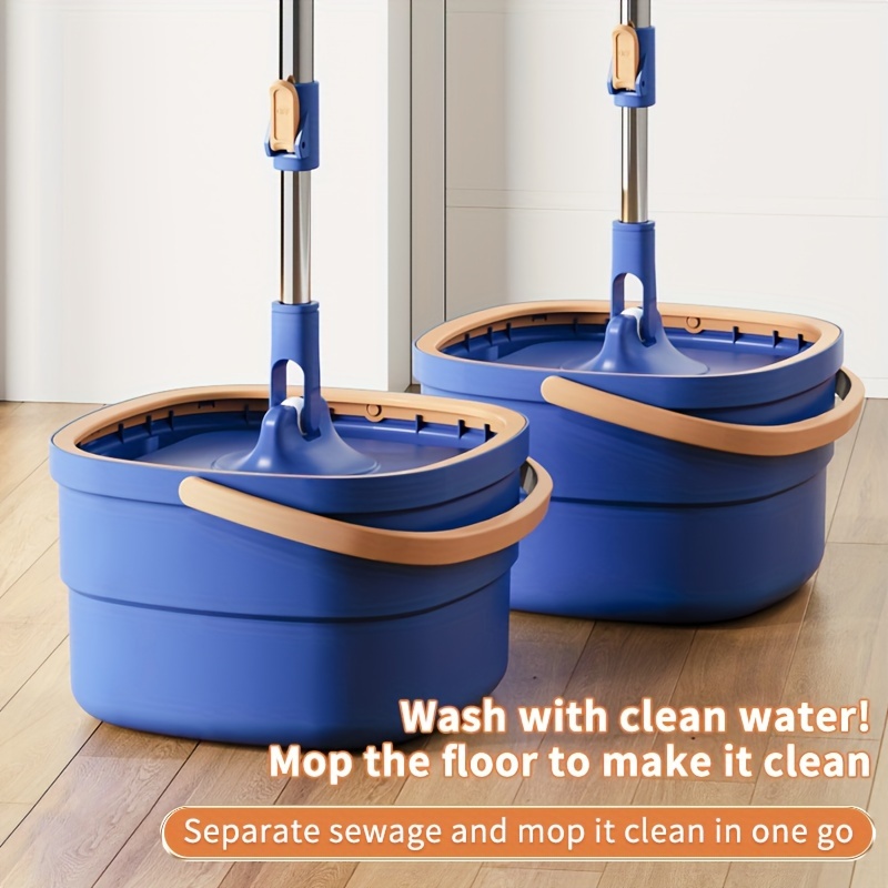 Mop Cloths / Mop Net Dirt Separation Hands free Mop Bucket - Temu