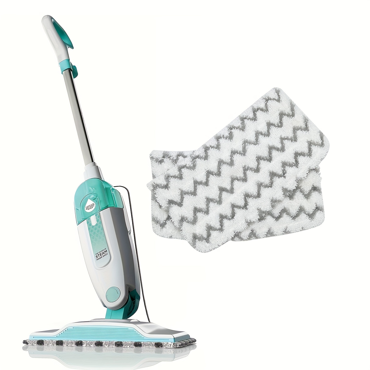 Shark S7000AMZ Steam Mop, Steam & Scrub All-in-One Scrubbing and  Sanitizing, Designed for Hard Floors, with 6 Dirt Grip Soft Scrub Washable  Pads & 2