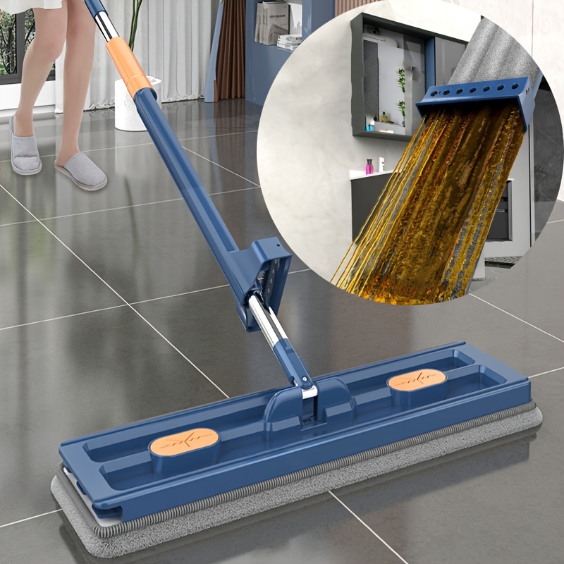 Large Flat Mop Professional Microfiber Hardwood Floor Mop - Temu