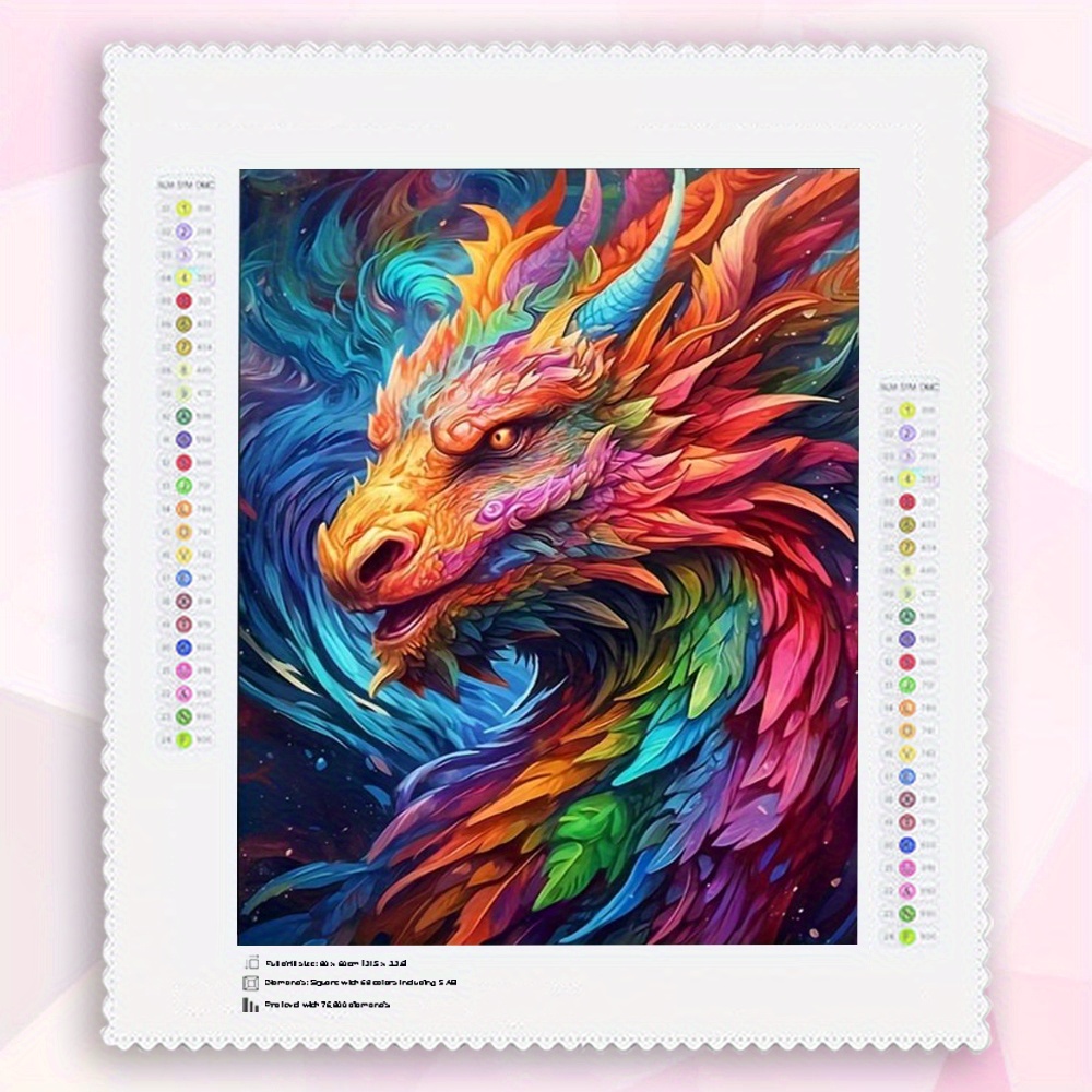 Diamond Painting dragon With Wings Full Square Drill 5d Diy