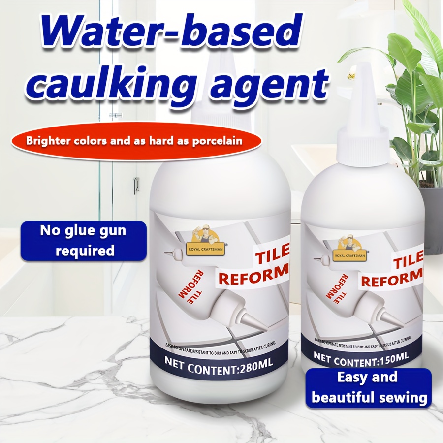 Pegamento de relleno de grietas de lechada de agente de reparación de  huecos de porcelana de azulejo impermeable (120ml) Ndcxsfigh Nuevos  Originales