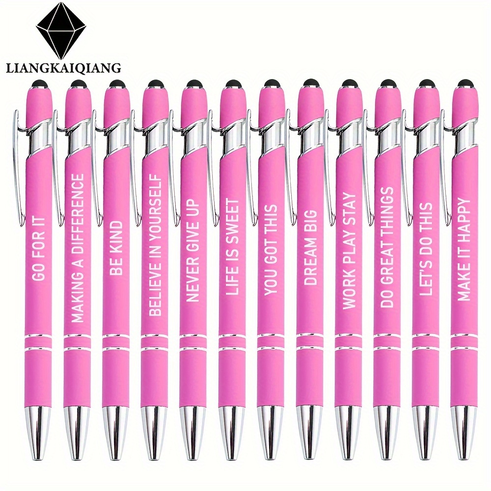 10 Pieces Office Pens Funny Pens Demotivational Sarcastic Ballpoint Pens  For Office, Black - AliExpress