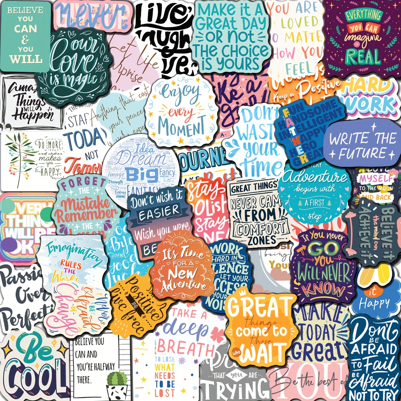 Vision Board Kit, Inspirational Quote Cards, Positive Affirmation