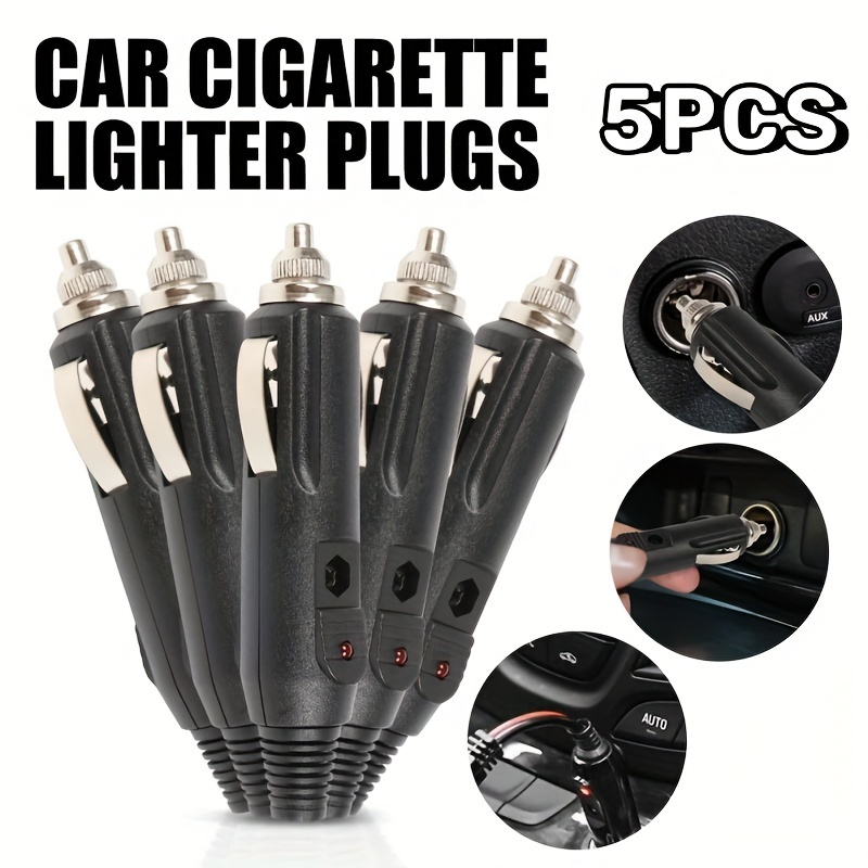 12v Cigarette Lighter Socket Cigarette Lighter Plug Car - Temu