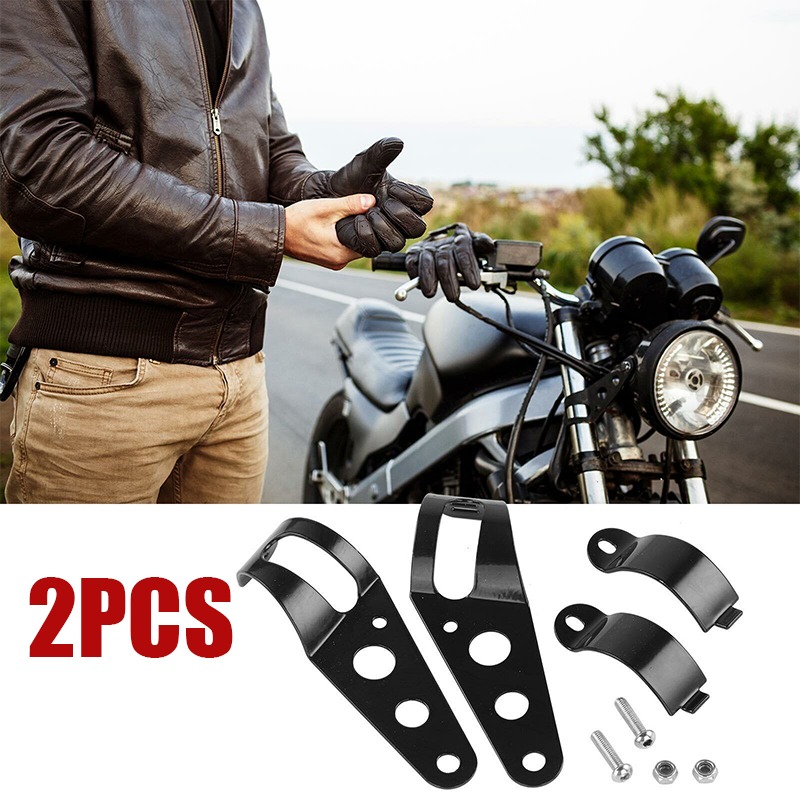Faros delanteros de motocicleta, ajuste de cubo de 5-3/4 pulgadas, carcasa  de faros LED, anillo para Harley Davidson accesorios de motocicleta