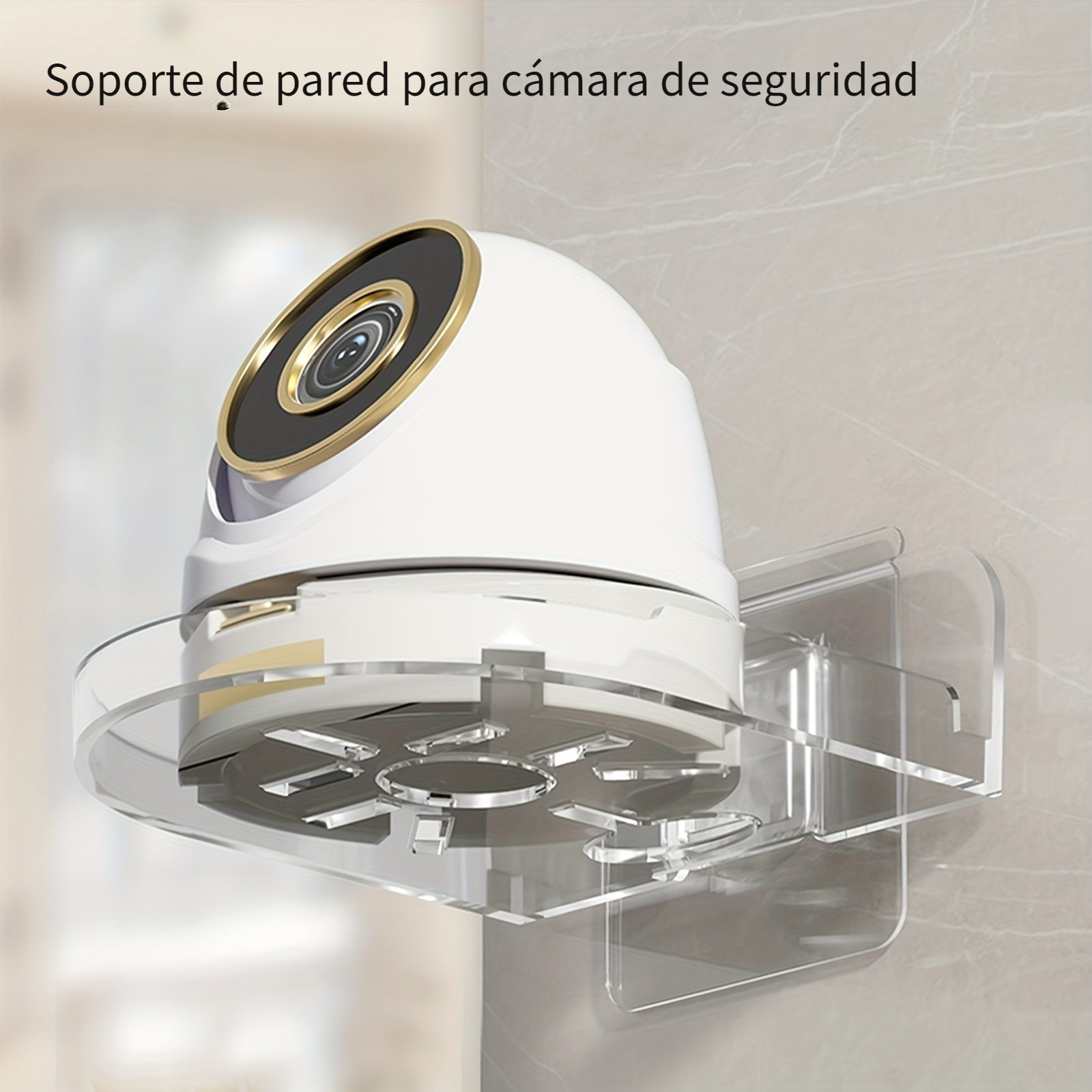 Soporte de montaje para cámara de seguridad CCTV, soporte de cámara de  vigilancia para montaje en pared para montaje universal de carcasa de CCTV  para