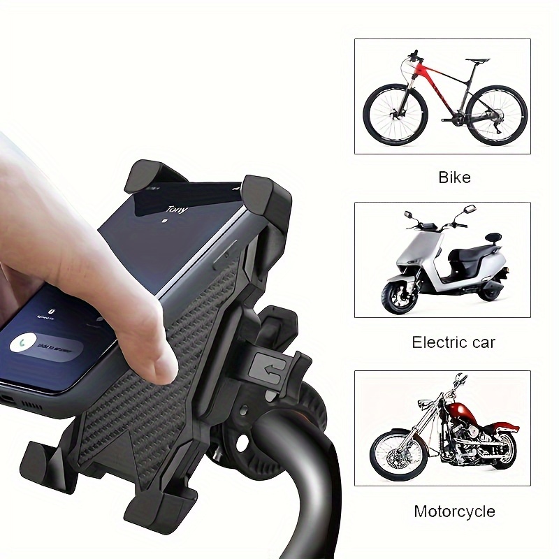 Motorcycle Telephone Holder Support Moto Bicycle Rear View - Temu