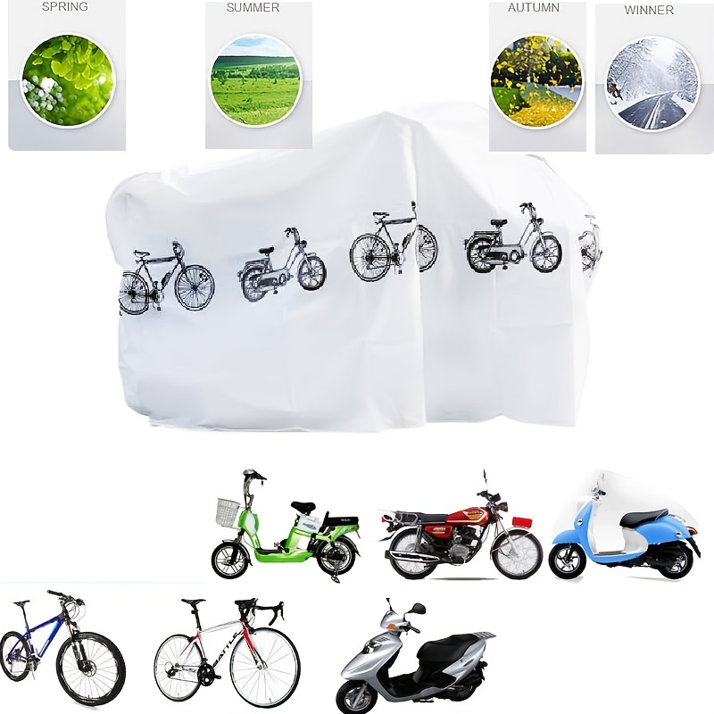Copri Bicicletta,Telo Copribici Copertura per Bicicletta Impermeabile anti  Polve