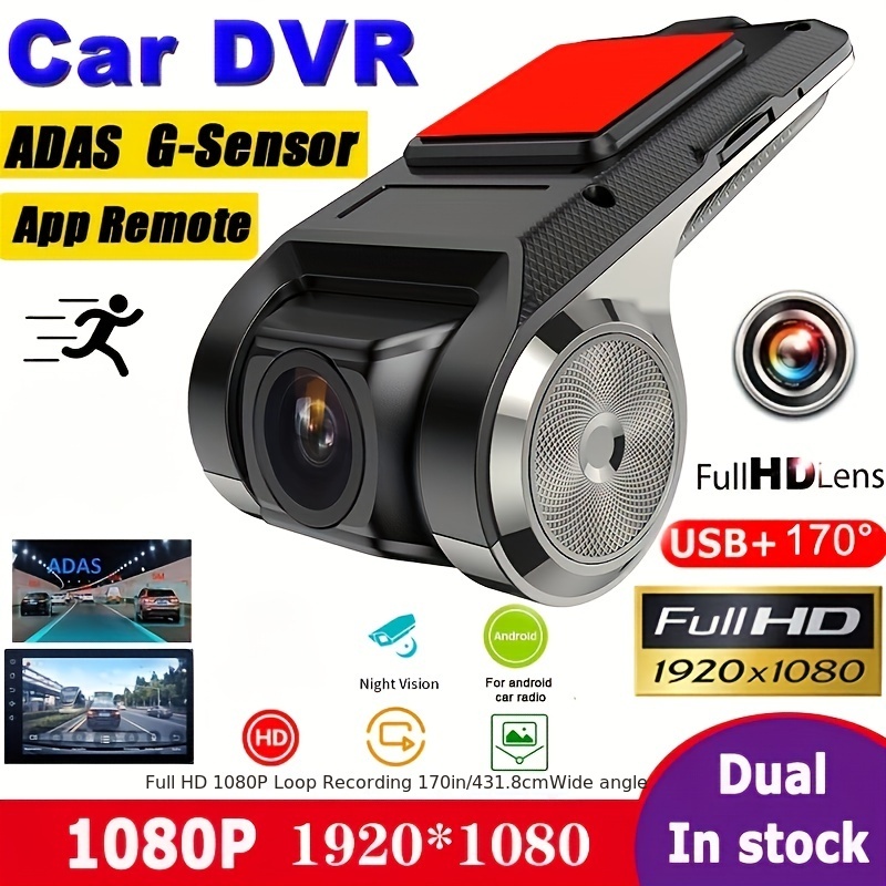 Car Hide DVR Camera HD 170 Degree 1920*1080P G-Sensor WiFi