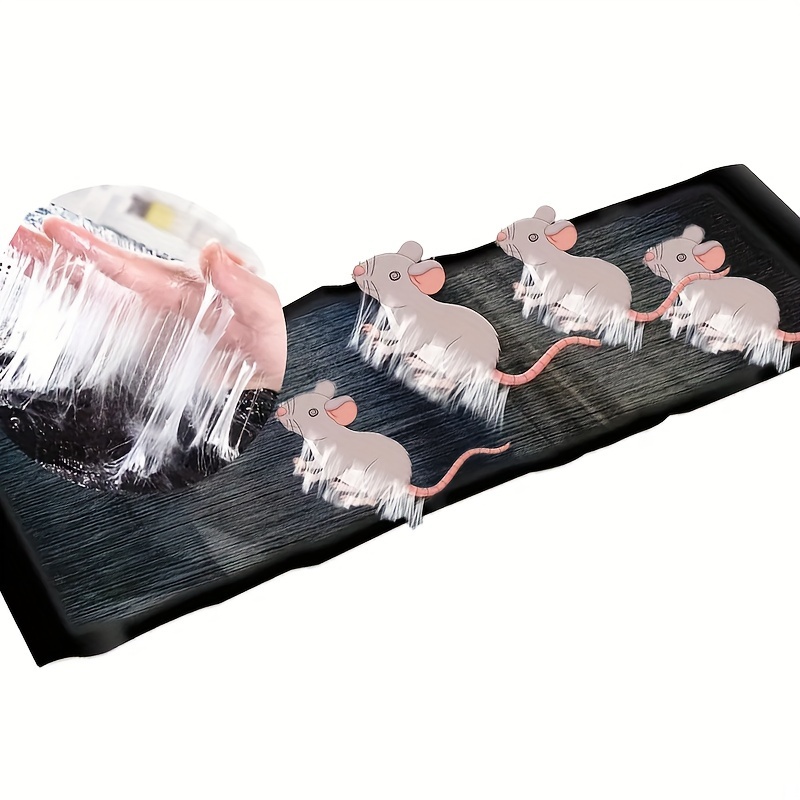 ShenMo 5pcs Sticky Mouse Board Rat Attraper Autocollant Sticky Rat  Autocollant Sticky Mouse Autocollant Ménage Rat Attraper Outil Souris Clip  Sticky Rat Autocollant 