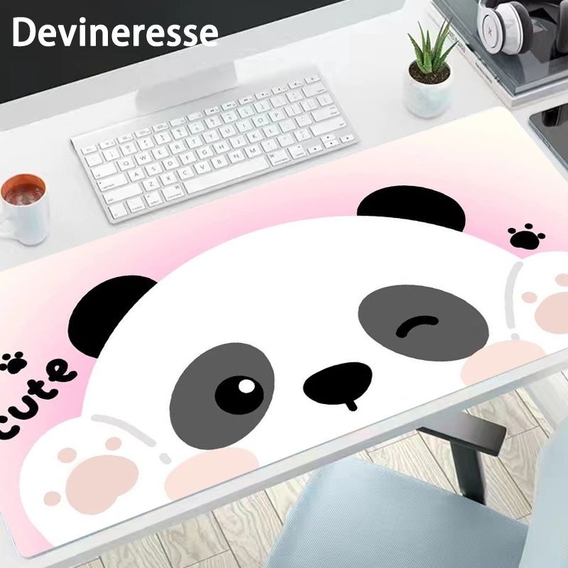 Cute Desk Mat Anime Cartoon Desk Pad Mouse Pad Kawaii Large Yellow Shiba  Inu Gaming Mousepad XXL Laptop Keyboard Desktop Writing Pad Stitched Edge Desk  Accessories for Girls Students 31.5''''X15.7'''' 