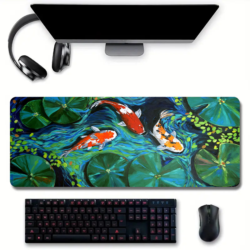 Cute Toothless Large Gaming Mousepad Computer Hd Keyboard - Temu