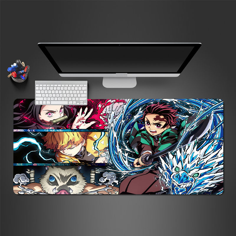 Anime Pintura A Óleo Estilo Back Shadow Boy Grande Mousepad Para