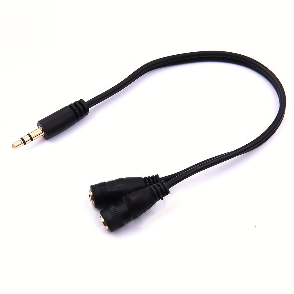 1PCS Jack 3.5 mm to 2.5 mm Audio 2.5mm Male to 3.5mm Female Plug Connector  for Aux Speaker Cable Stereo Headphone Headset Mic