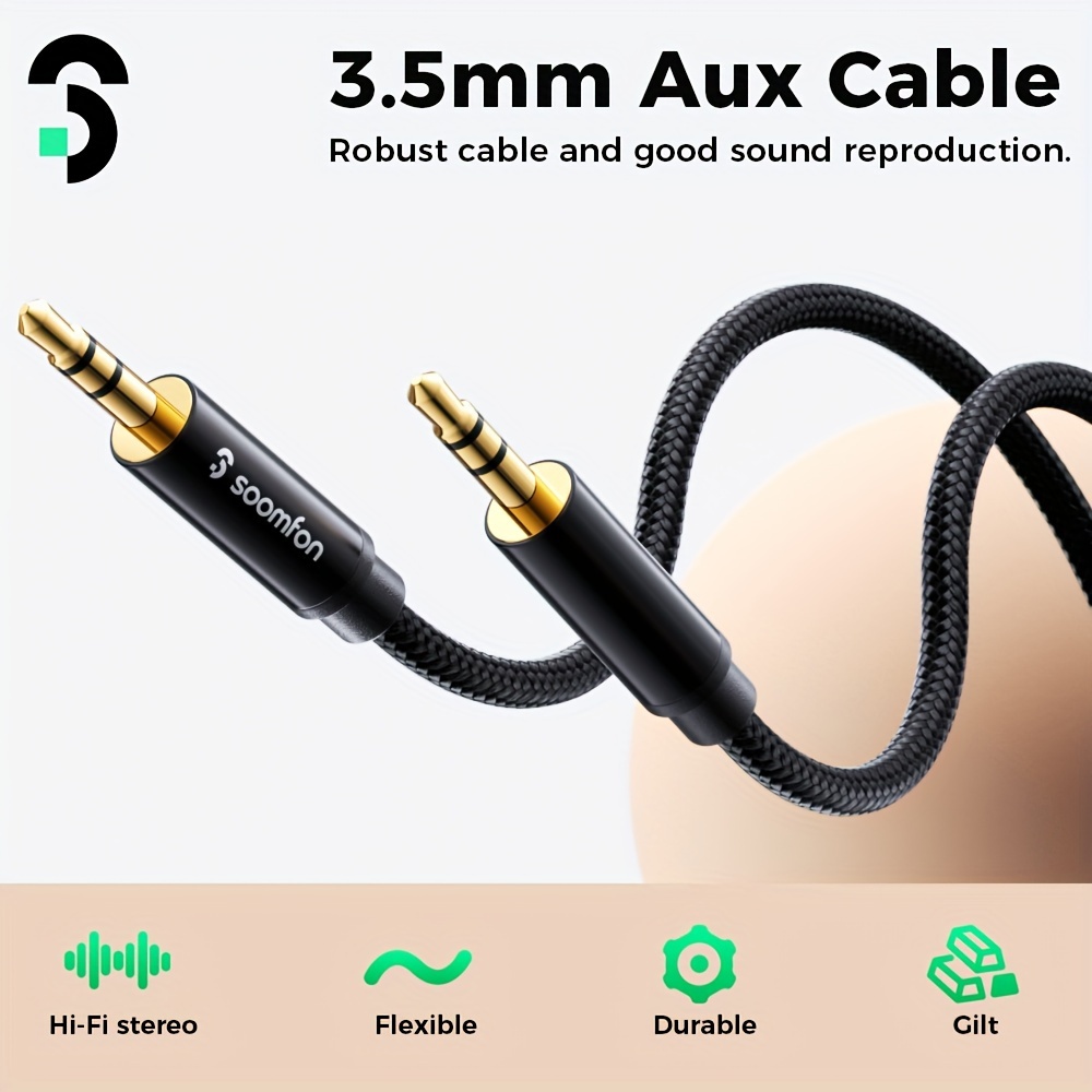 Digital Coaxial to Analog 3.5mm AUX Audio Cable, Coaxial to 2 RCA Adapter,  All-in-one D/A Audio Converter for TV PS4 Xbox one Network Box Blu-ray DVD  to Sound Box Amplifier Headphone (10FT)
