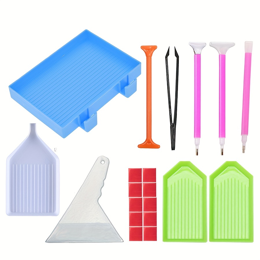 Diy Diamond Painting Tools And Accessories Kit Multiple Sizes