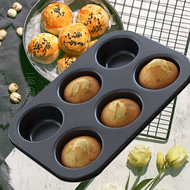 Walfos Silicone Muffin Pan Set of 3, Including Regular 12 Cups Muffin Pans,  24 Cups Mini Muffin Pan & 6 Cups Muffin Top Pan, Non-Stick Cupcake Pan