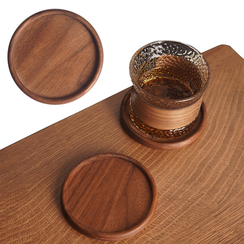 TRSPCWR Soporte de madera para taza de café con 18 ganchos, organizador  plegable para tazas de pared, soporte para estación de café, almacenamiento  de