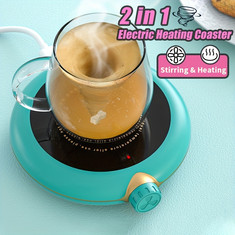 Electric Coffee Mug Warmer Plate Constant Temperature Heating Base Gravity  Induction Switch Heating Coaster - AliExpress