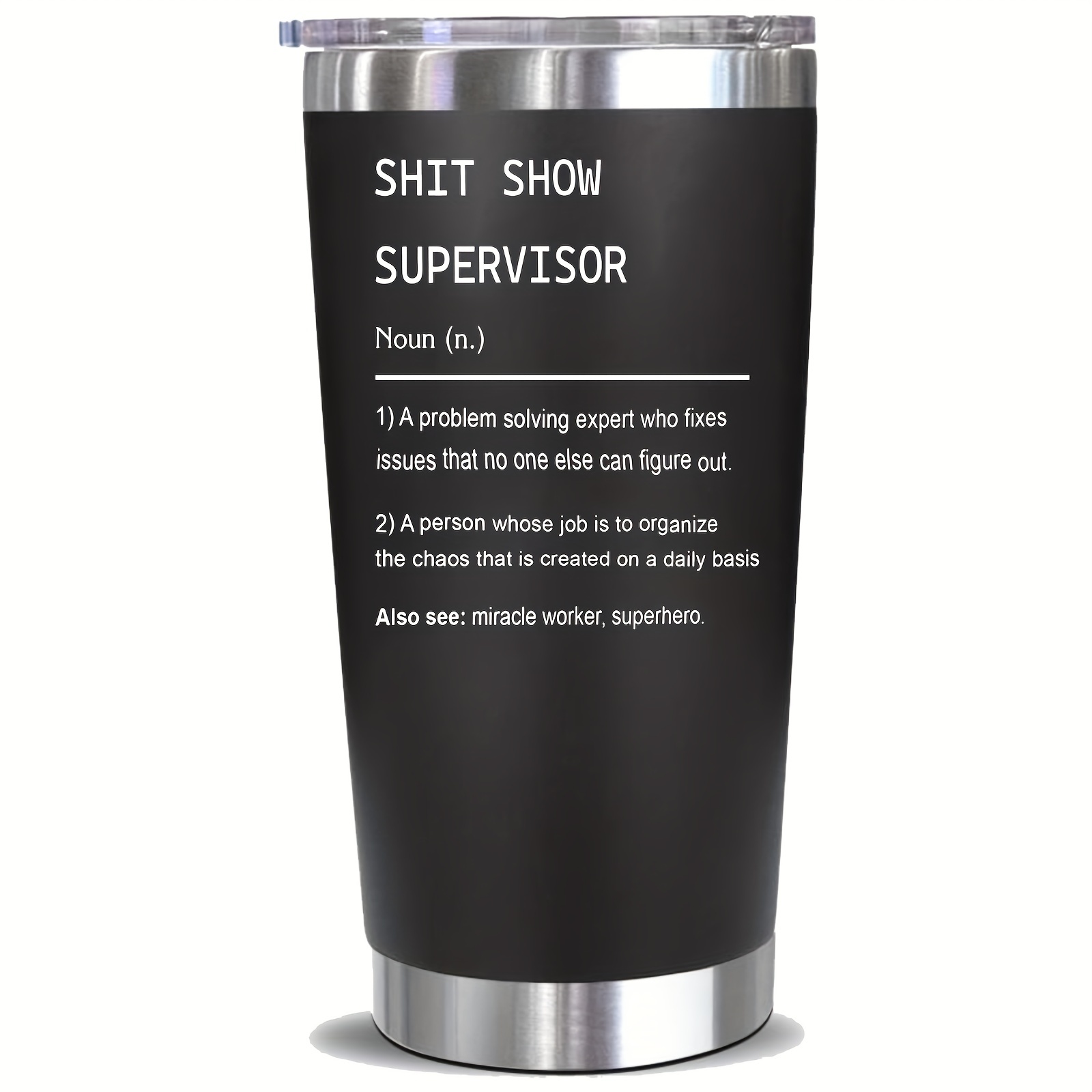 I May Be Small, But I'm The Boss - Engraved Boss Tumbler, Gifts For Her