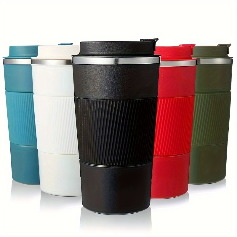 Thermos Stainless Steel Insulated Desk Mugs Tea Coffee Hot Cold Drinks Cup  280ml