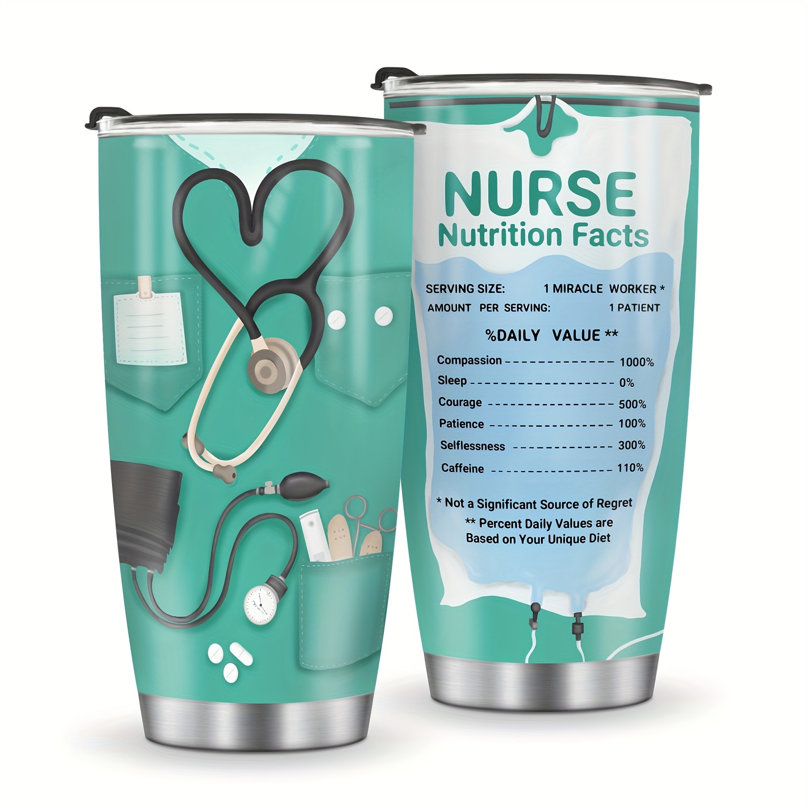 40 Oz Nurse Tumbler With Handle, 40 Oz Nurse Travel Mug, 40 Oz Cup  Personalized, 40 Oz Doctor Tumbler, Engraved Tumbler, Nurse Graduation 