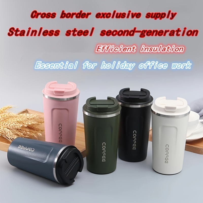 Smart Thermos Coffee Mug LED Temperature Display Thermos Cafe Cup Stainless  Steel Insulated Tumbler Cup Traval Thermos 510ML