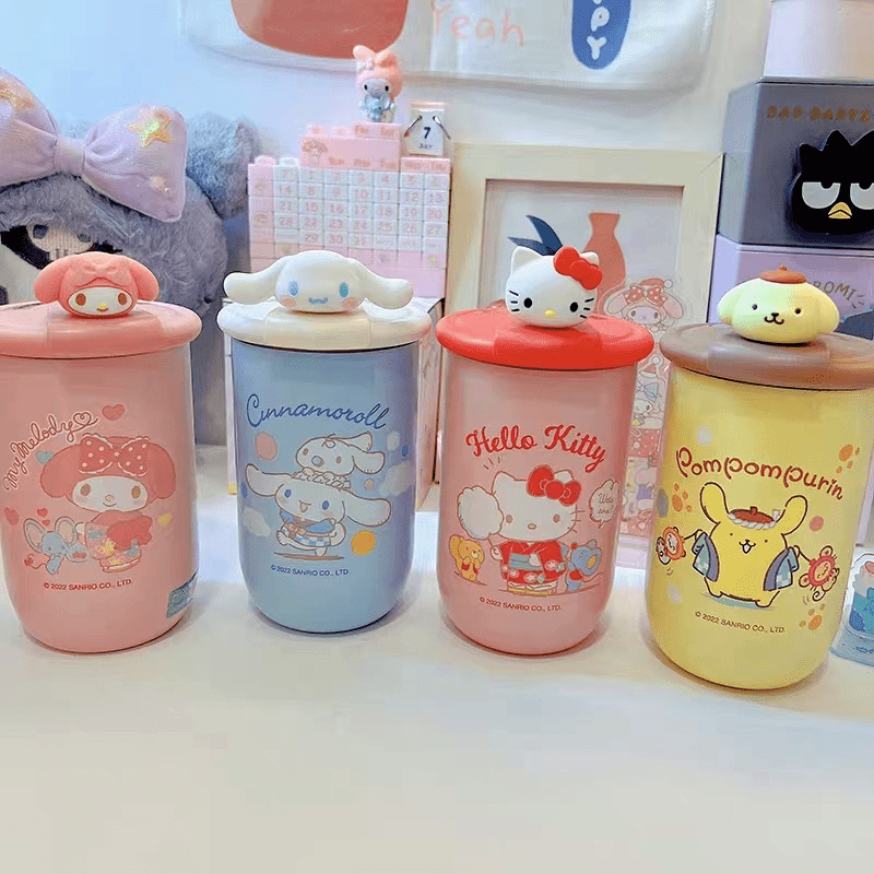 Cinnamoroll Coffee Mug with Electric Mug Warmer