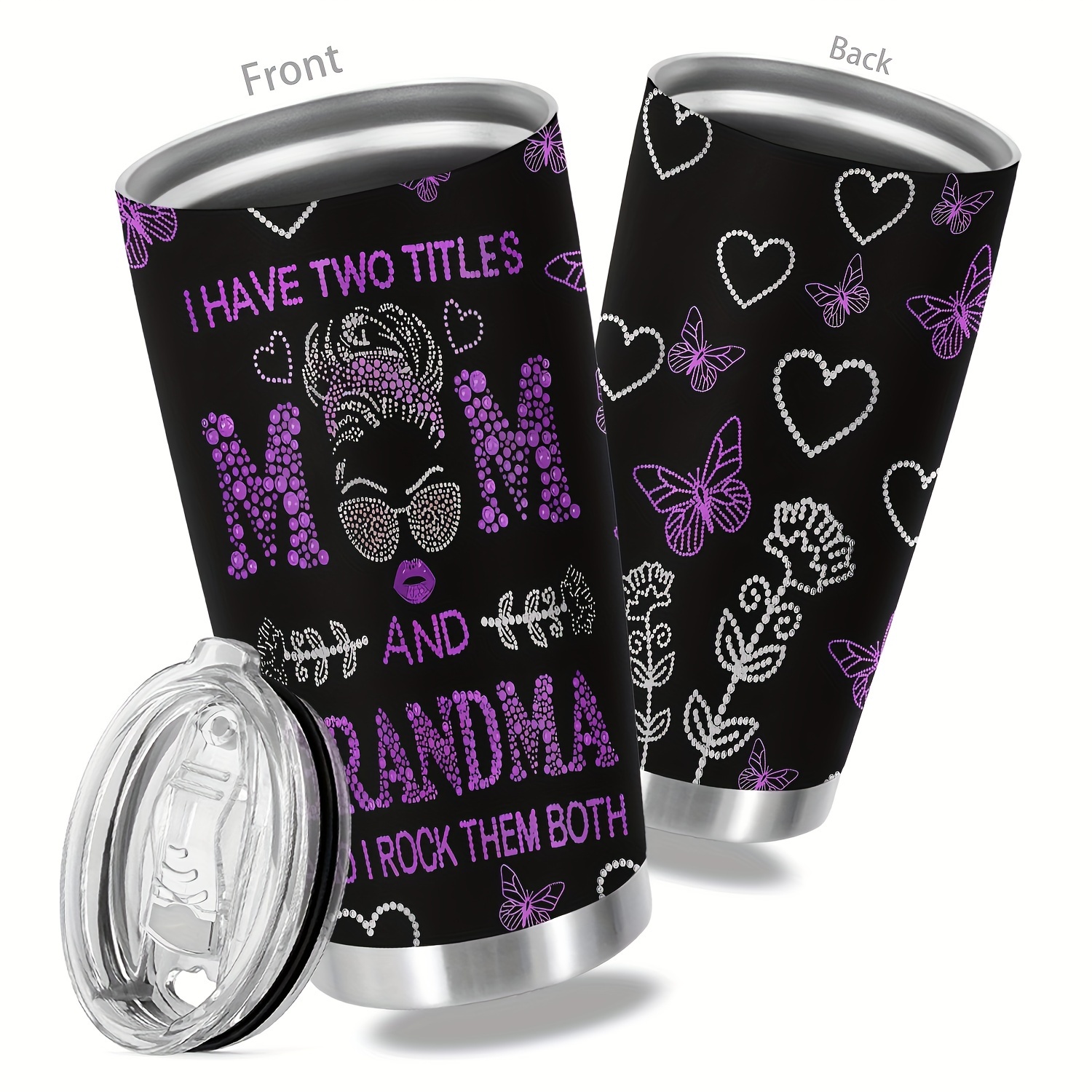 Best Grandma Gifts - 20 oz Tumbler Christmas Gift for Grandma Grandmother  from Granddaughter, Grandson, Grandkids, Insulated Cup Funny Birthday  Presents Boxed Gift for Nana/New Grandma/Grandparents 