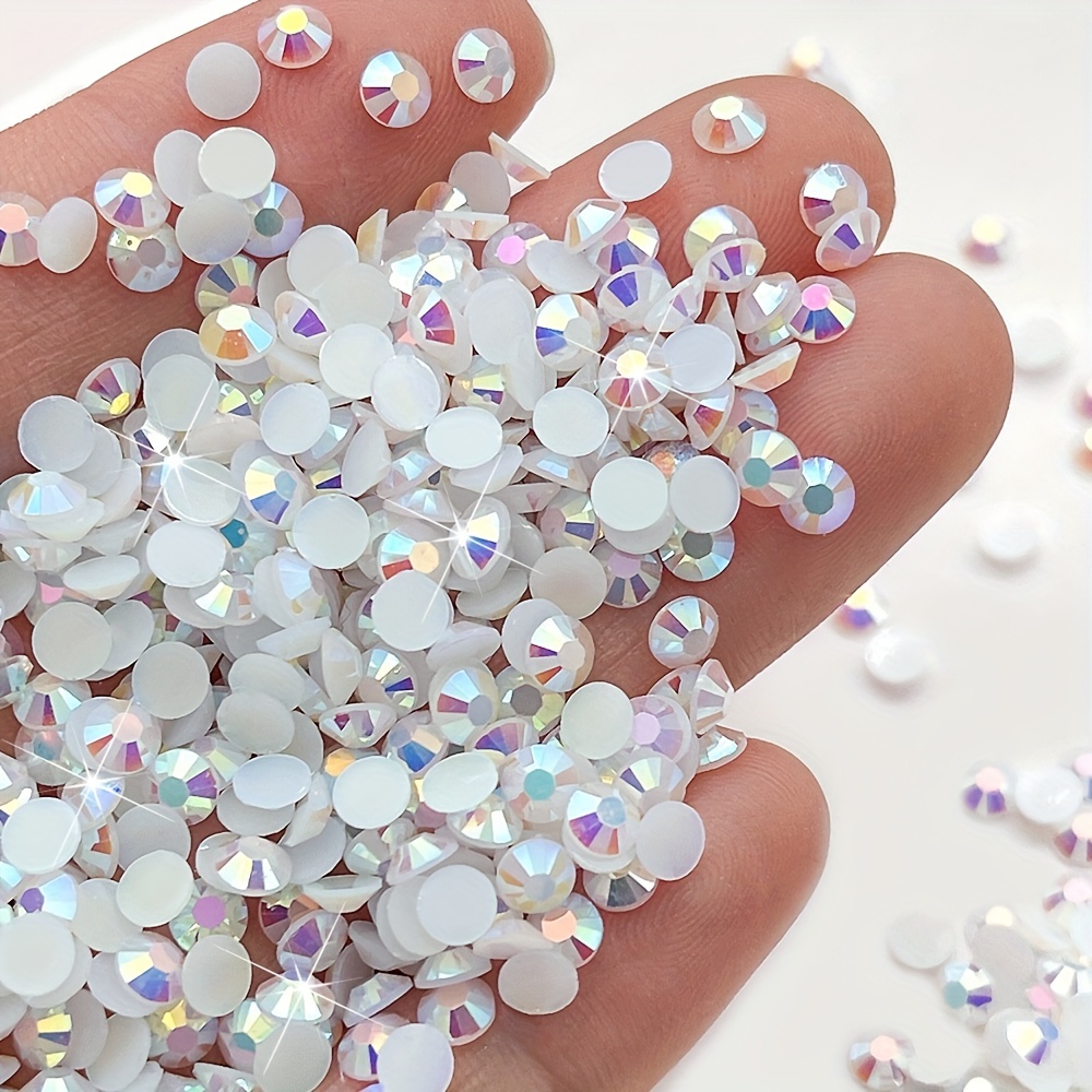 100PCS Love Nail Rhinestones Gems Crystal Pearl Nail Body Art Face Festival  A