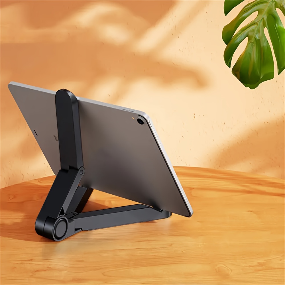 Support ordinateur portable / Tablette, Pliable et Angles réglables - Noir  et orange
