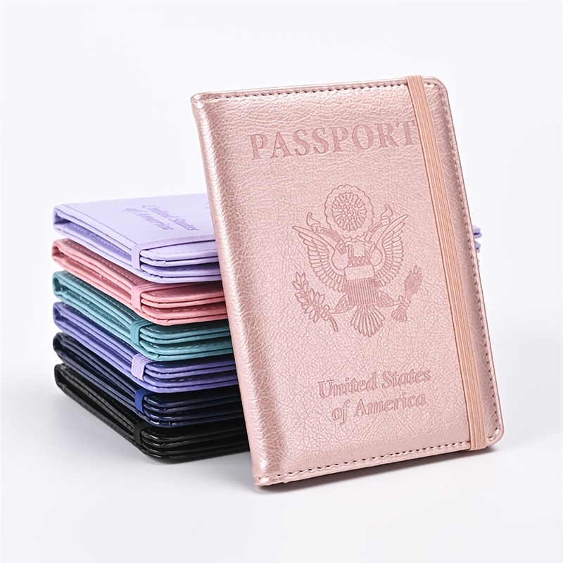 porta documentos pasaporte familiar funda protector para de 6 pasaportes