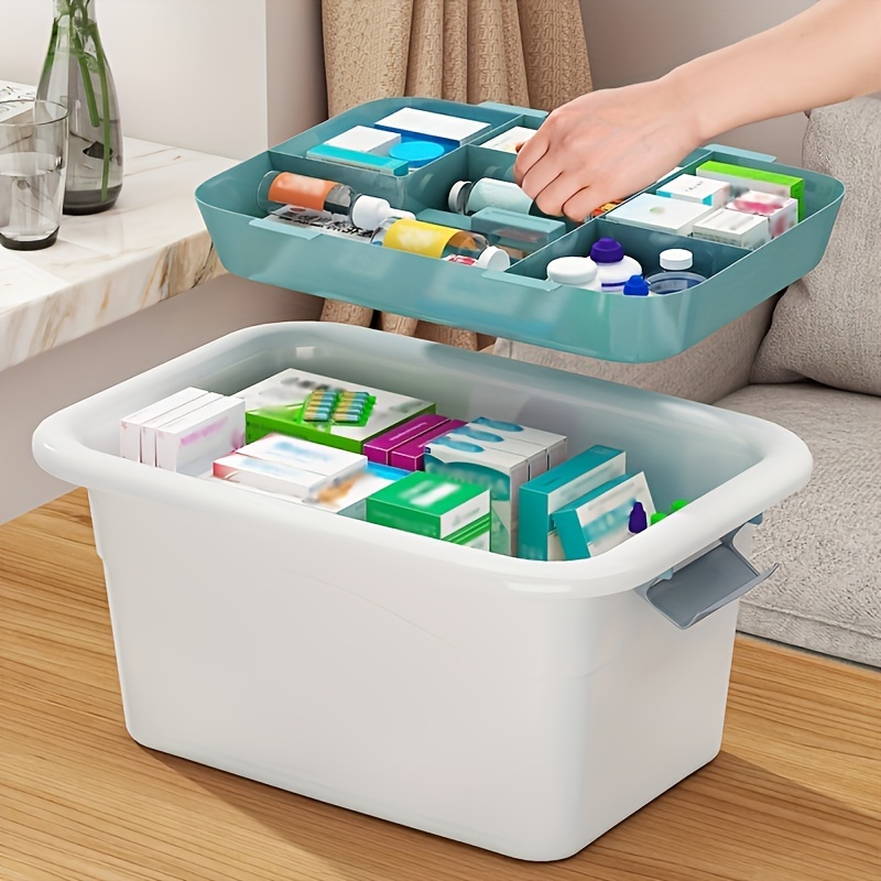 Simply Tidy Storage Bin with Lid - White - 6.2 qt