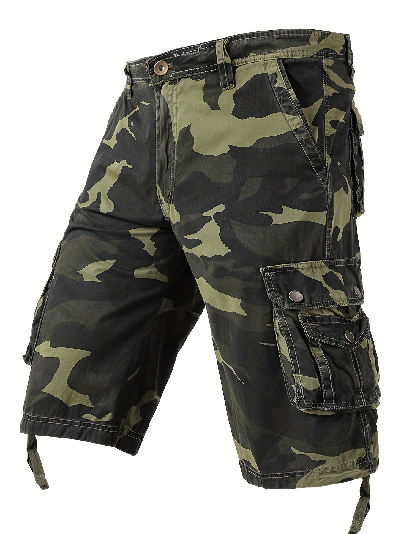 Men's Camo Shorts - Comfortable Streetwear For Cycling, Fitness, And  Outdoor Activities - Perfect For Summer - Temu