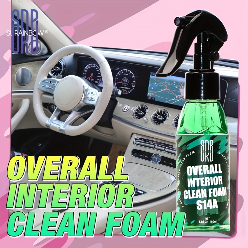 H4Cacle-Multi-Purpose Foam Cleaner Car Interior Wash Maintenance For Auto  Home Use Renovation Maintenance Agent 200ML