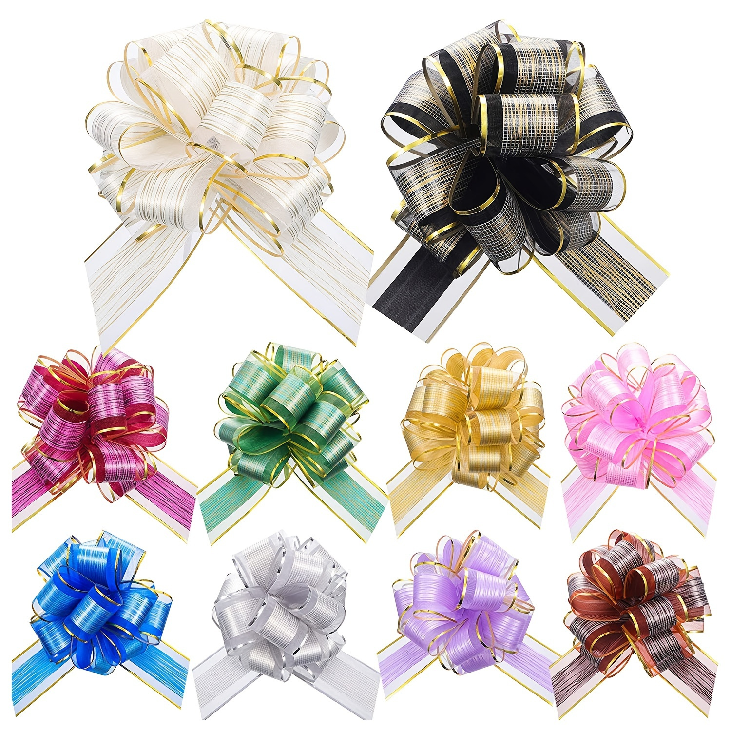 25yards Polyester Multi color Thin Ribbon Wedding Bow Gift - Temu