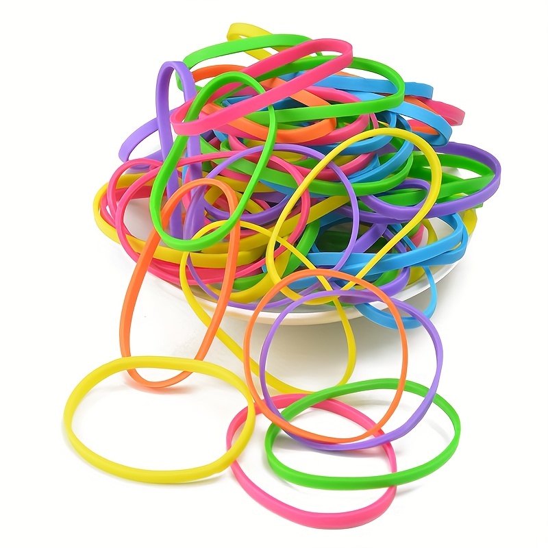 Mini Rubber Bands Soft Elastic Band Suitable For Audit - Temu
