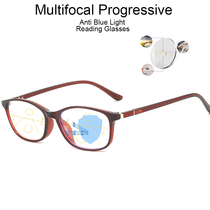 Oversized Quality Progressive Multifocal Reading Glasses Men Outdoor  Photochromic Presbyopic Glasses Women UV400 NX - AliExpress