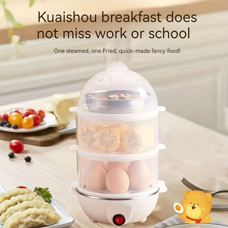 NEW Egg-Tastic Microwave Egg Cooker & Poacher For Fast & Fluffy Eggs 