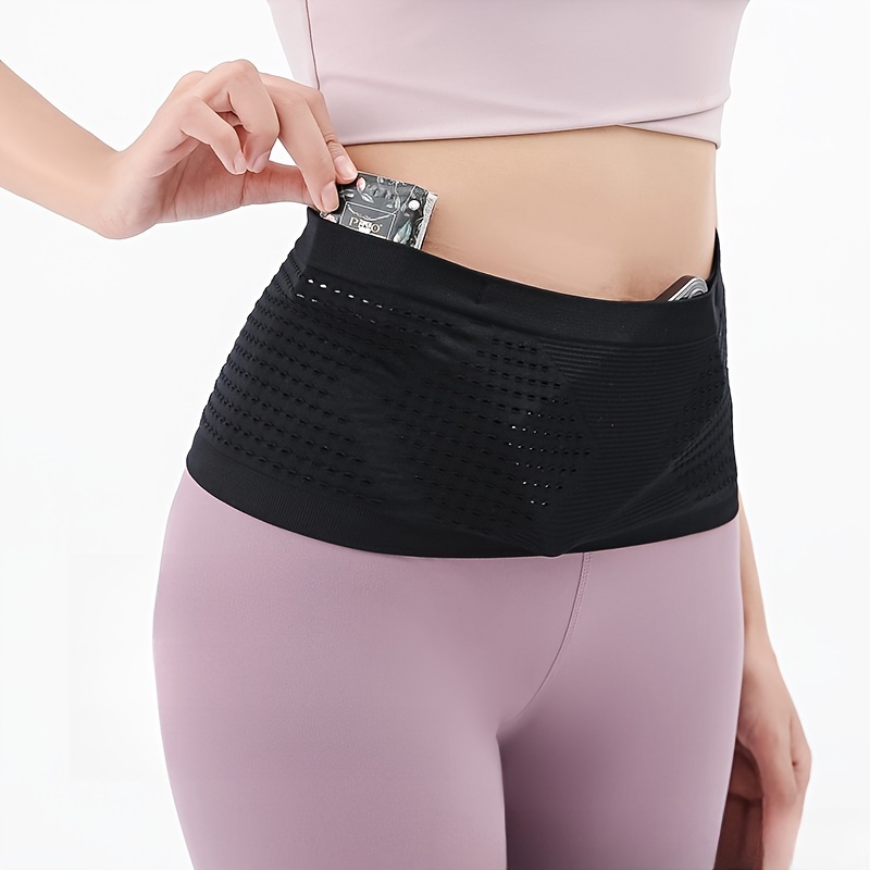 Riñonera Deportiva Correr, Bolsa Teléfono Móvil Mujer, Equipo Maratón  Hombre, Fitness, Correr, Cinturón Impermeable Invisible Universal Ajustado, Alta Calidad Asequible