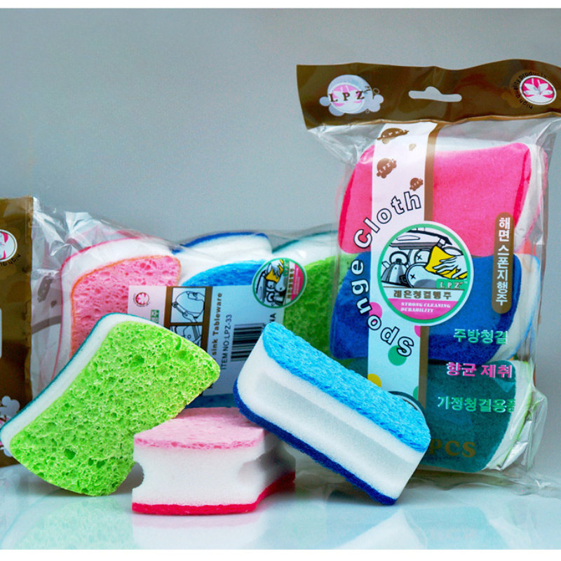 20Pcs Dish Washing Sponge Cleaning Tools Rubbing Emery Washing Pot Kitchen  Rags